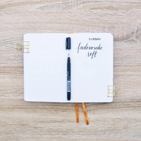 Brush pen Tombow Fudenosuke SOFT Brush pen Tombow Fudenosuke SOFT